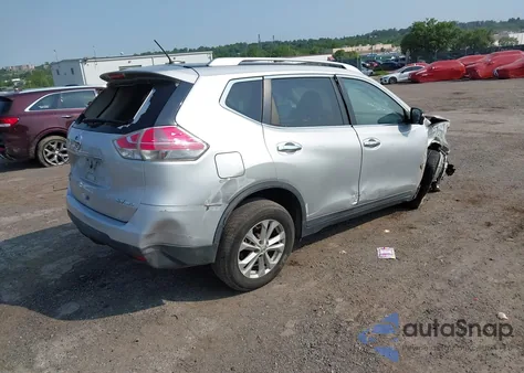 2015 Nissan Rogue Sv from USA, damaged, VIN KNMAT2MV4FP519985